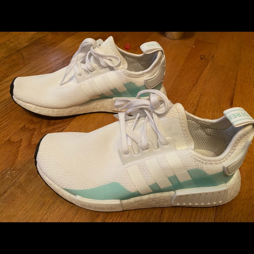 Adidas nmd r1 (kids size but fit women 6.5)